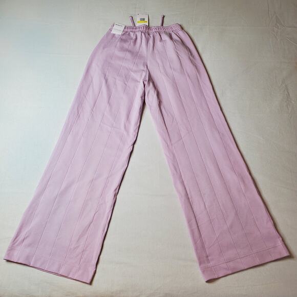 Nike Womens Size S NWT Jordan Side Snap Knit Sweatpants Lilac DX0397 - Picture 5 of 11
